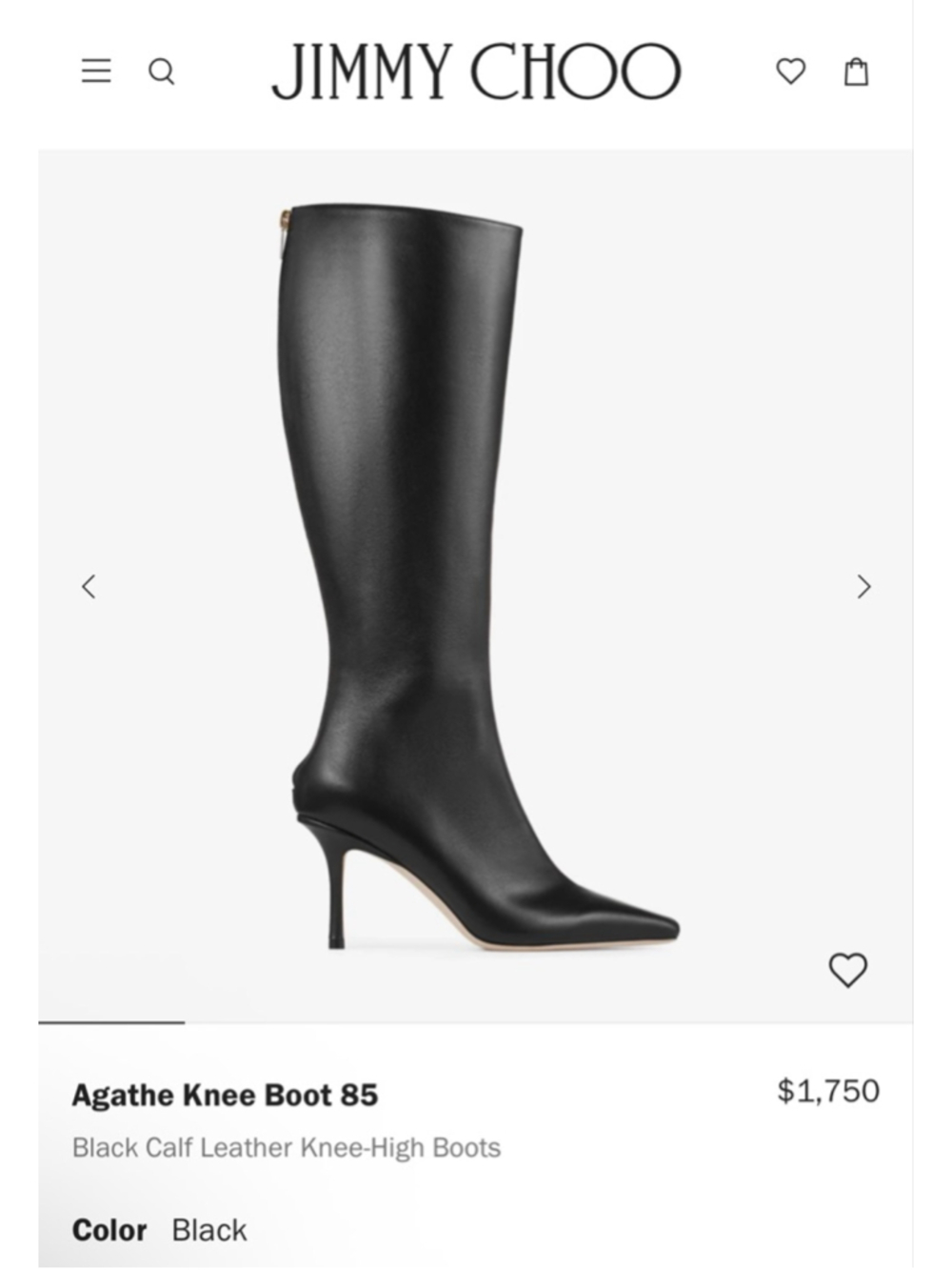 Jimmy Choo Heeled Boots Brown Size 39.5/9.5 - Picture 7 of 7